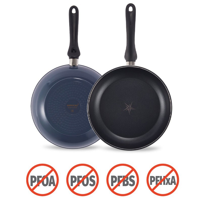 28cm(11″) Frying Pan Wok Lid Cover Set Happycall Complete Titanium IH Induction