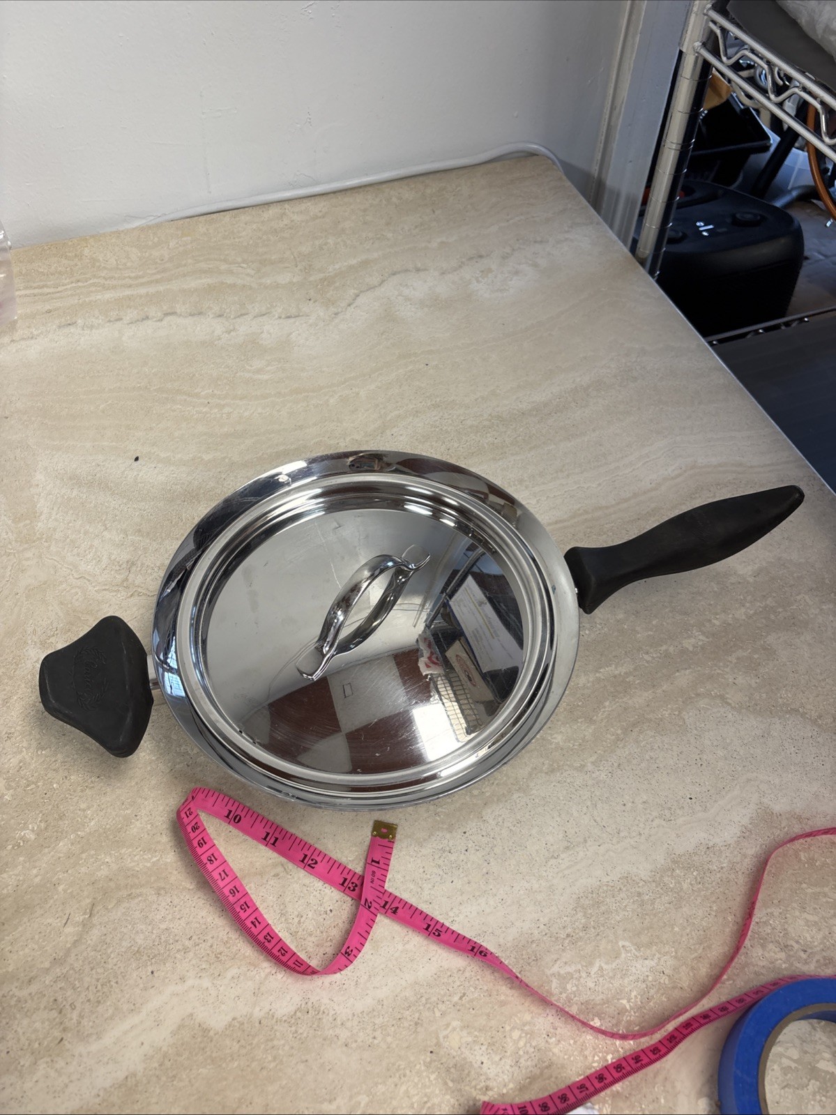 Carico Ultra Tech 11, 1.7 Quart Skillet With Cover Stainless Steele