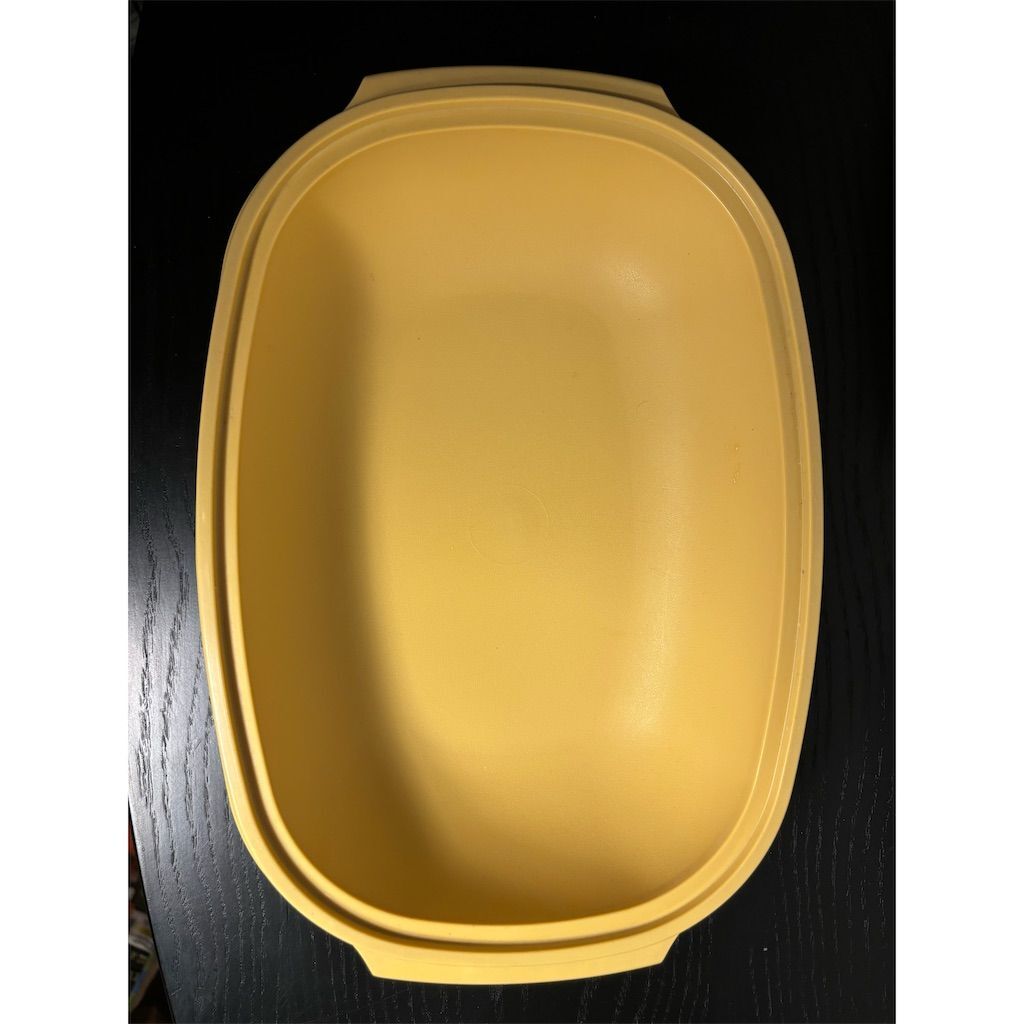Vintage Tupperware Harvest Gold 3 piece Steamer