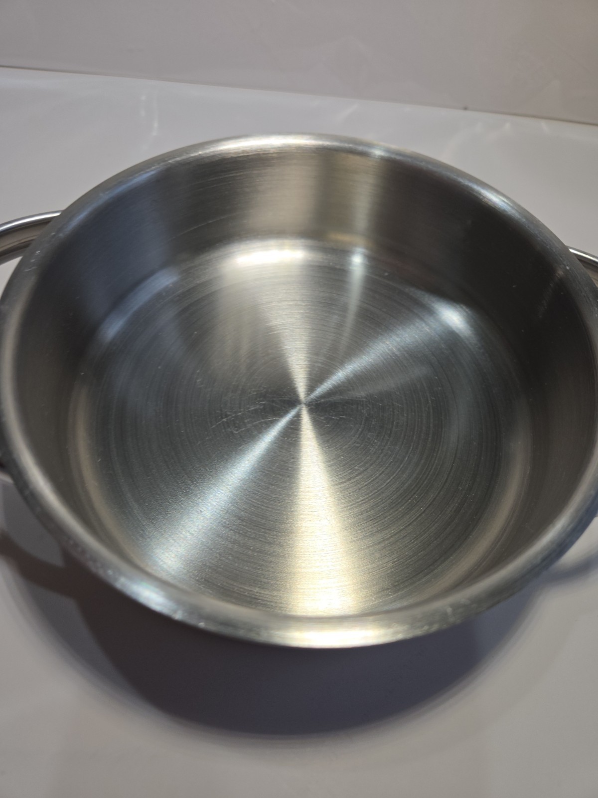 Princess House Etched Lid 1/2 Qt Pan 18/10 Stainless (5 1/2 x 1 3/4 in)