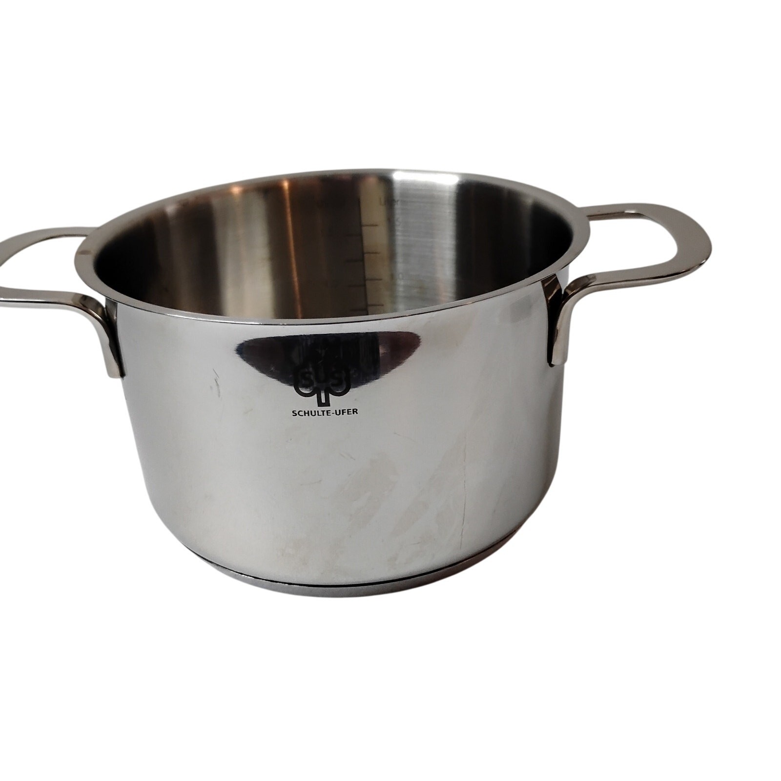 SCHULTE-UFER 1.5 qt. Stainless Steel Pot Without Lid GERMANY HF2308