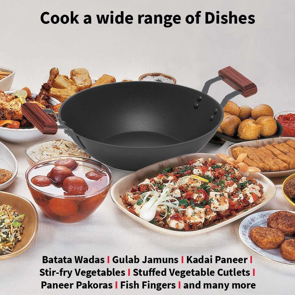 6.2 QT Nonstick Deep Fry Pan With Lid