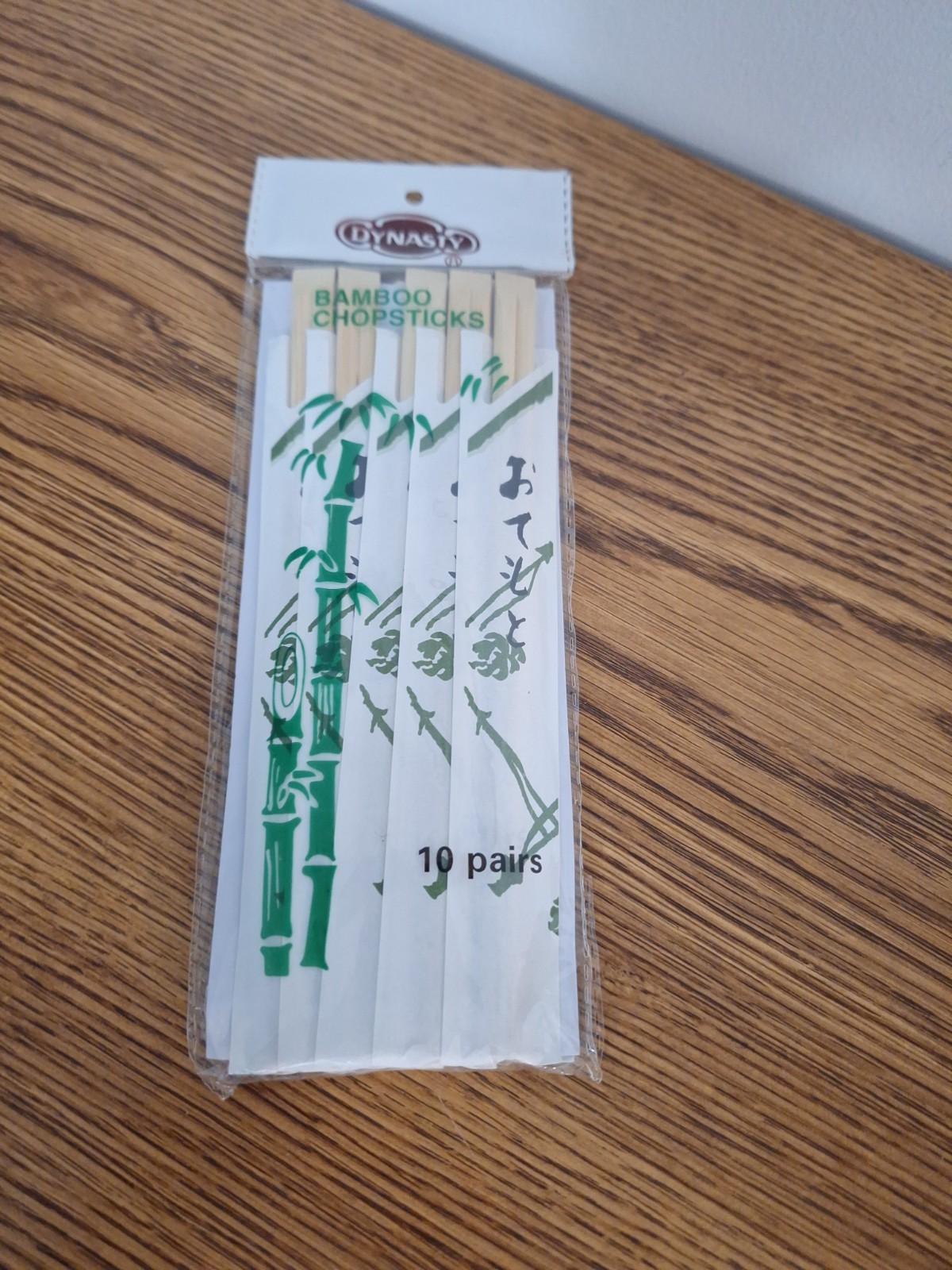 Dynasty Premium Bamboo Chopsticks, 10 Pair **BRAND NEW**