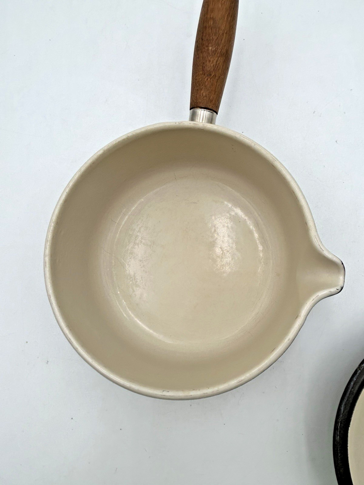 VTG ’60’s Le Creuset Brown Enameled Cast Iron 9pc Set B,24,8,18,14,16 & 4 Lids