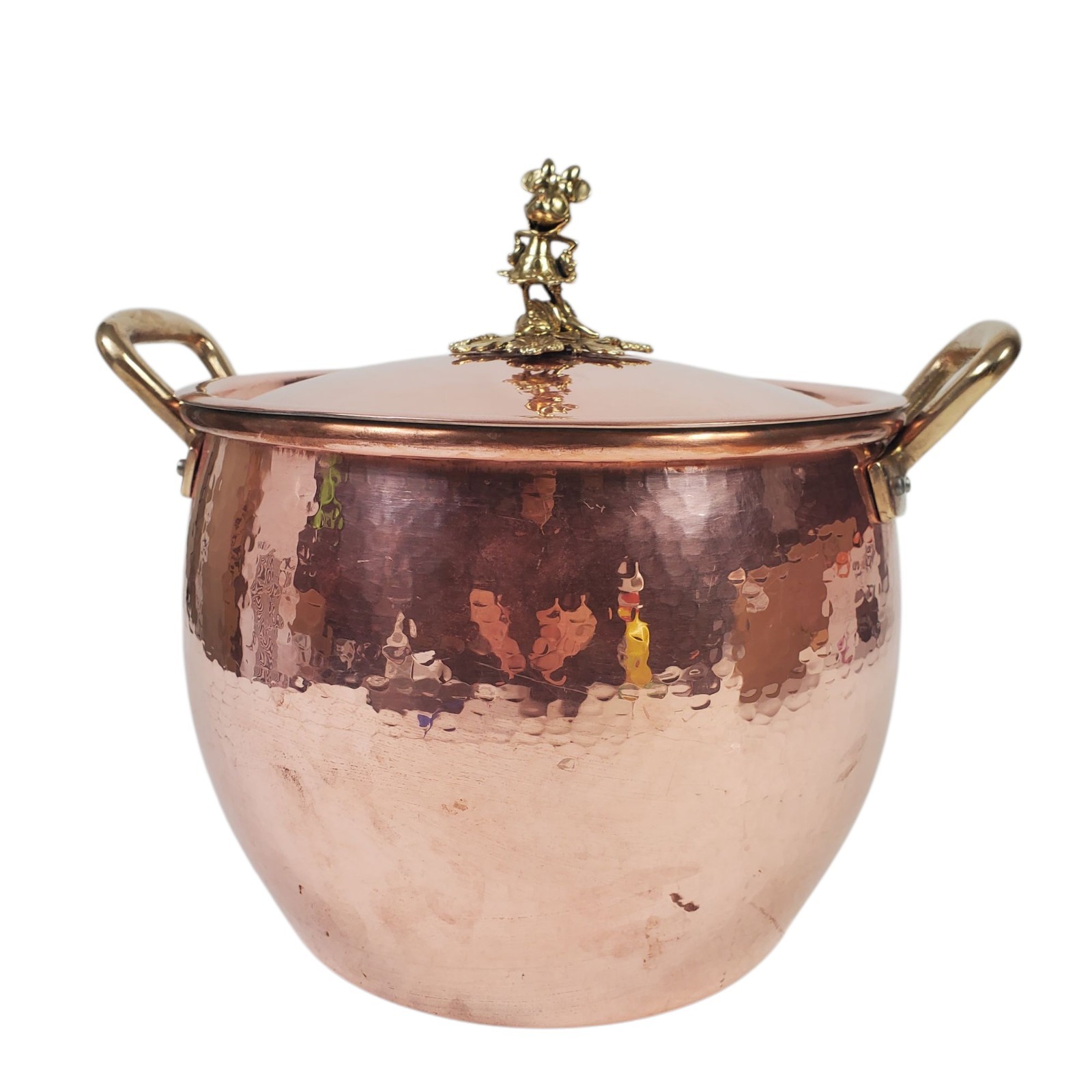 Ruffoni Copper Stockpot 12.25qt With Disney Minnie Mouse Lid – Dent / Read