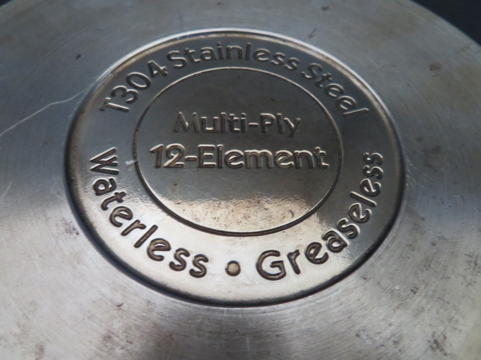 Vintage MAXAM 304 Surgical Stainless Steel Waterless Saucepan W/ or 1.7 Qt.