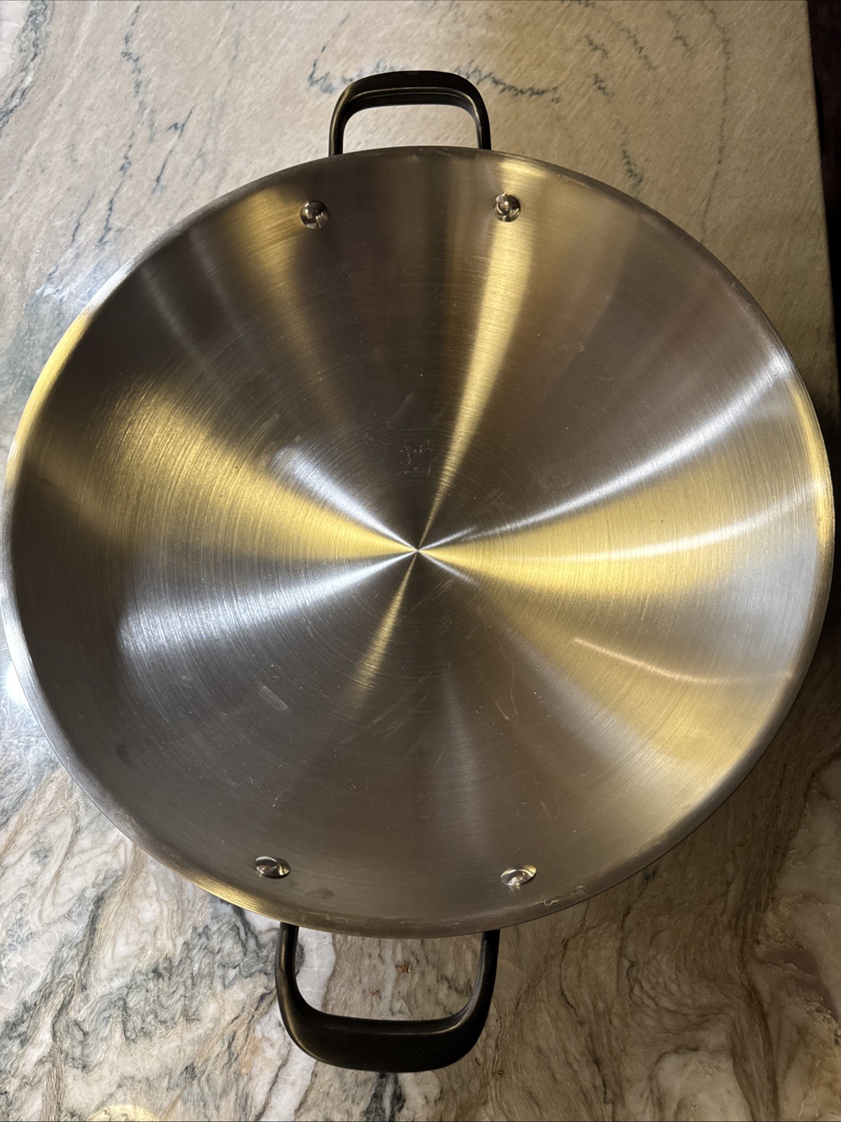 KitchenAid 15″ Stainless Steel Wok 5-Ply Clad