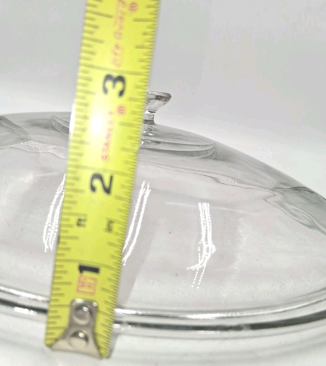 Clear Glass Replacement Lid 12″ Pot/Pan Cover Knob Handle