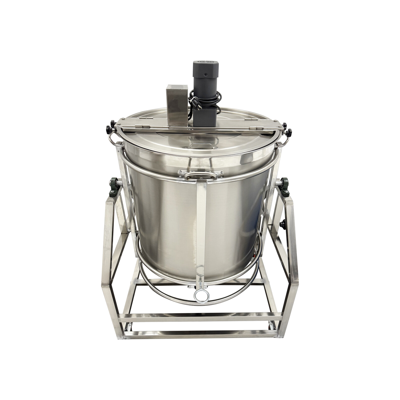 110V Automatic Hot Pot Bottom Frying Machine Commercial Sauce Boiling Machine