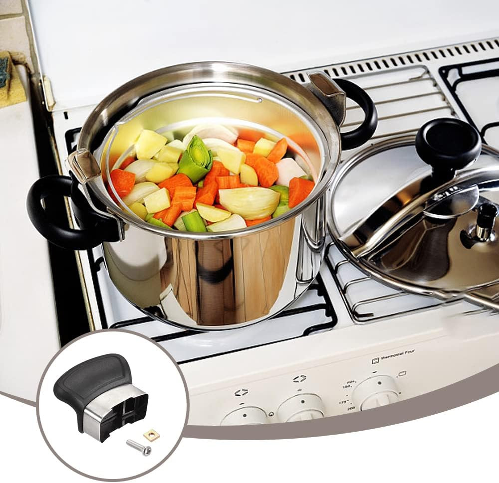 2 Pcs Replacement Handles for Single-Hole Pots and Pans,Pot Short Side Handles S