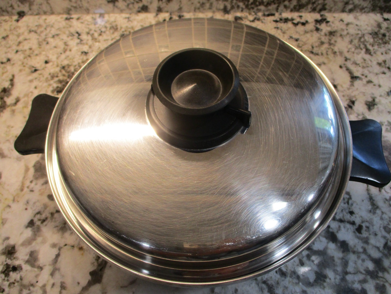 Multi Core 4 Quart Stainless Steel 5-Ply All Purpose Cooker Pot with Vent Lid