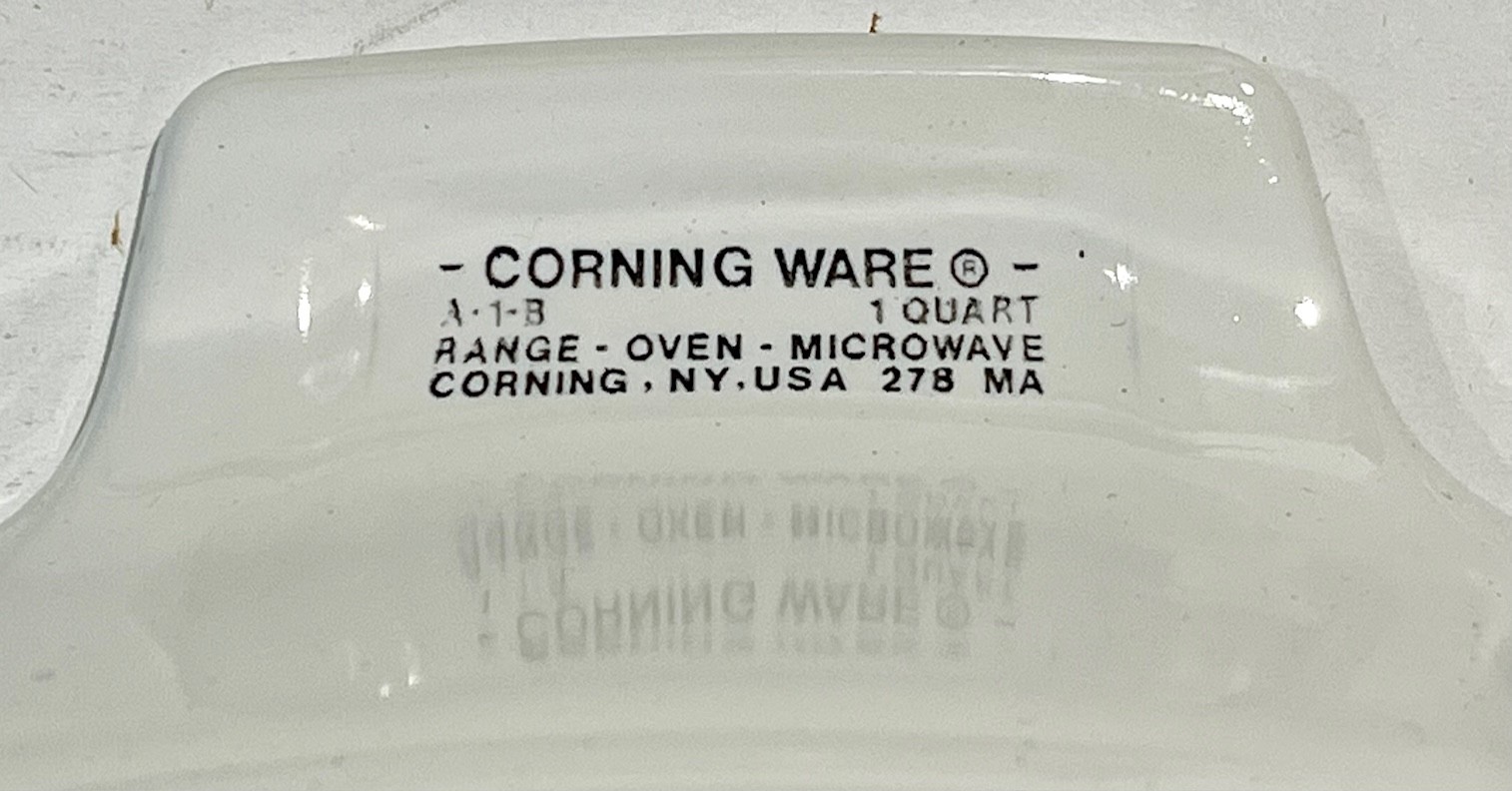 Vintage Corning Ware 1-Qt. Covered Saucepan Spice O’Life A-1-8-SR