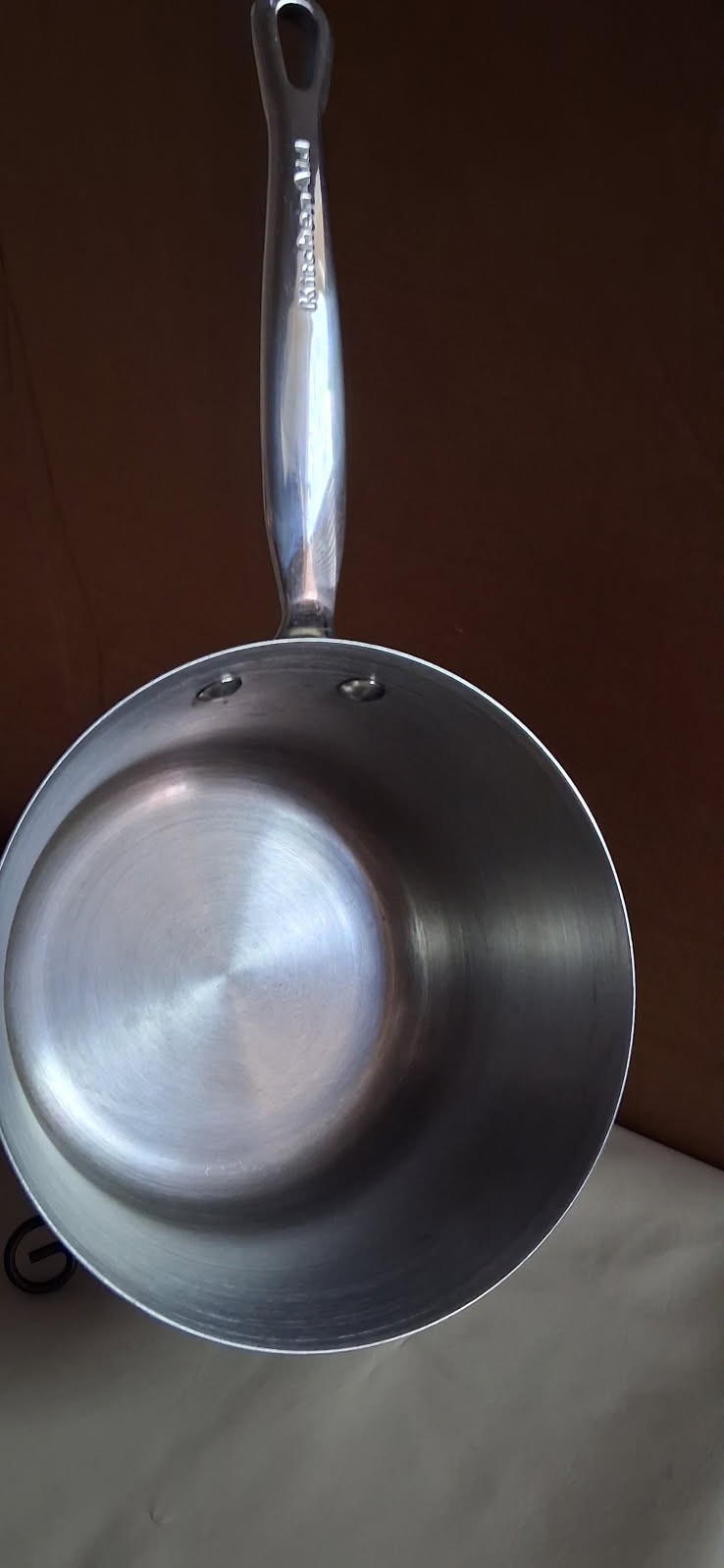 KitchenAid 5-Ply Full Cap Copper Base 31/2qt. Induction Compatible Saucepan/lid
