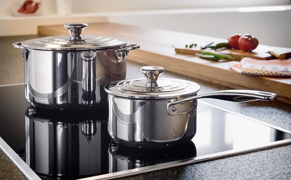 Stainless Steel 2.2 Quart Double Boiler Insert, Fits 2 & 3 Quart Saucepans