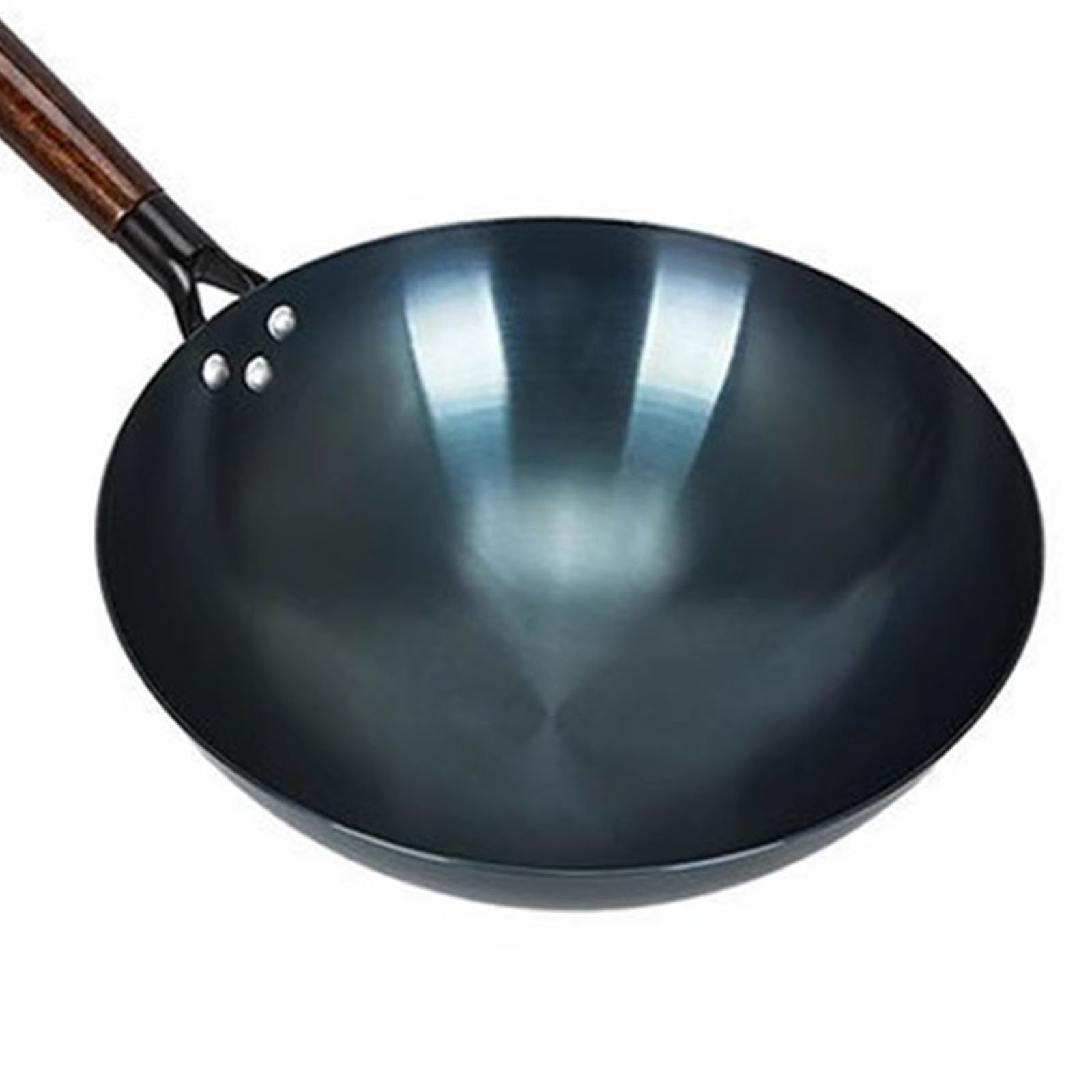 Iron Wok Pan Uncoated Design Healthy Stir Fry For Home & Restaurant Popular