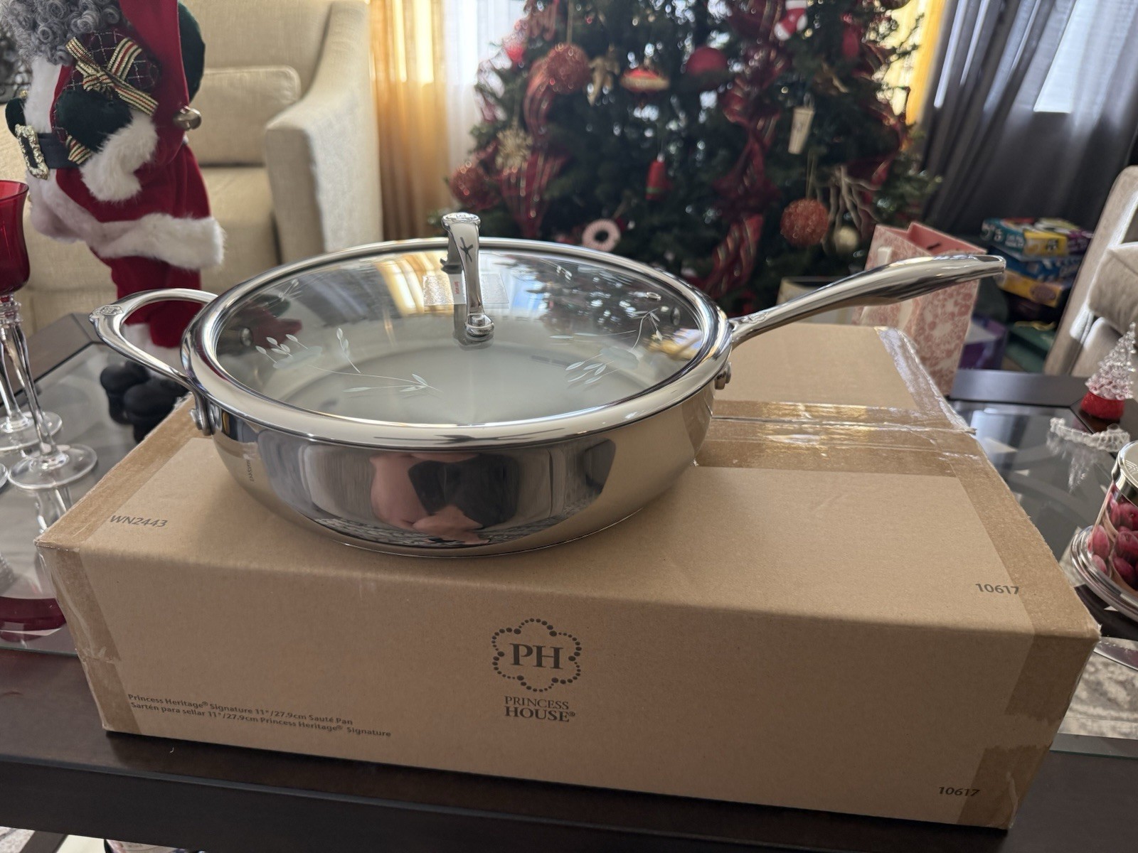 PRINCESS HOUSE STAINLESS STEEL HERITAGE® SIGNATURE 11″ SAUTÉ PAN #10617 NEW!!