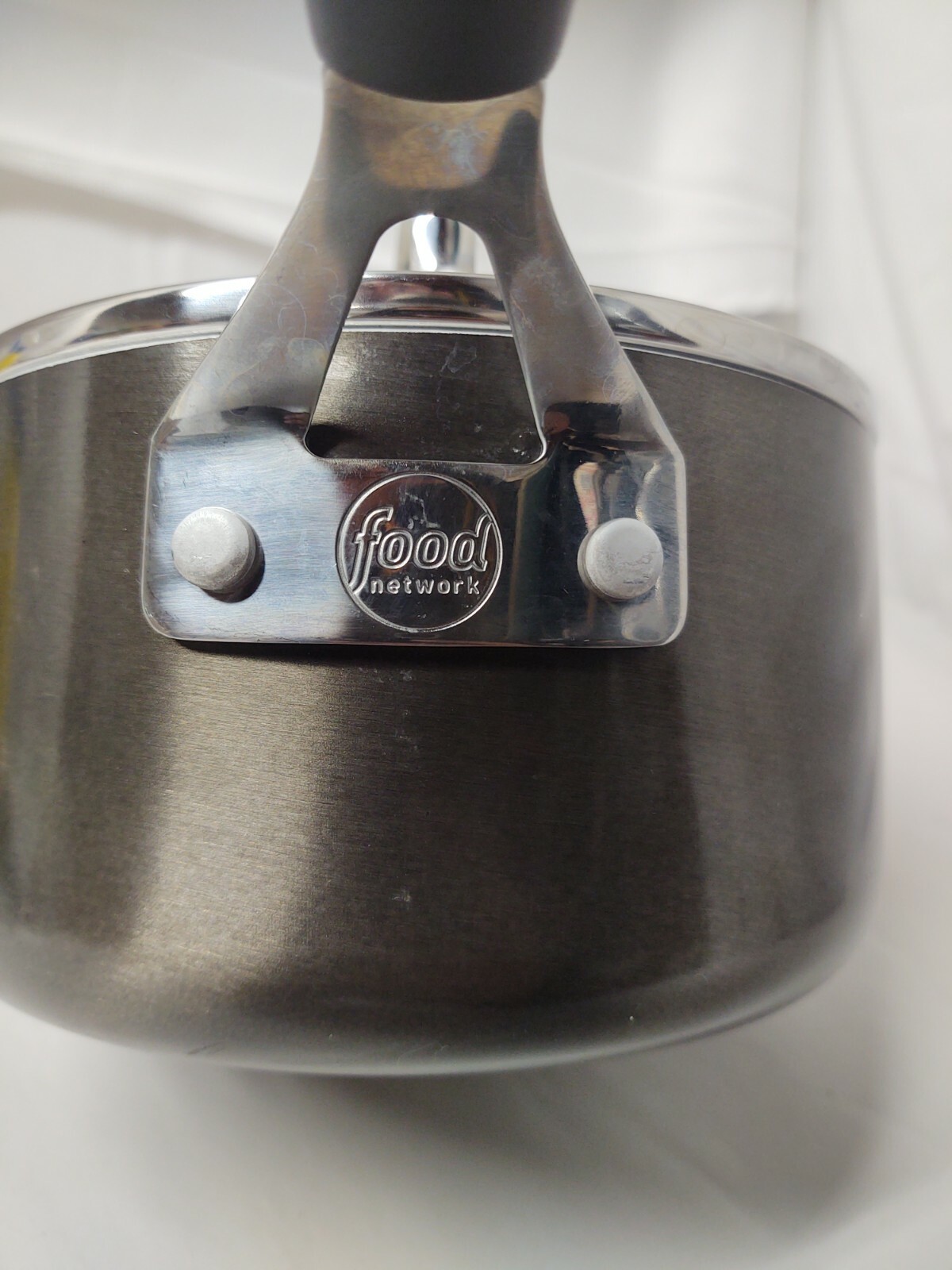 Food Network 2.5 qt. 2.3 L Covered Skillet 7.5 inches Bronze Cooking Suace pot.