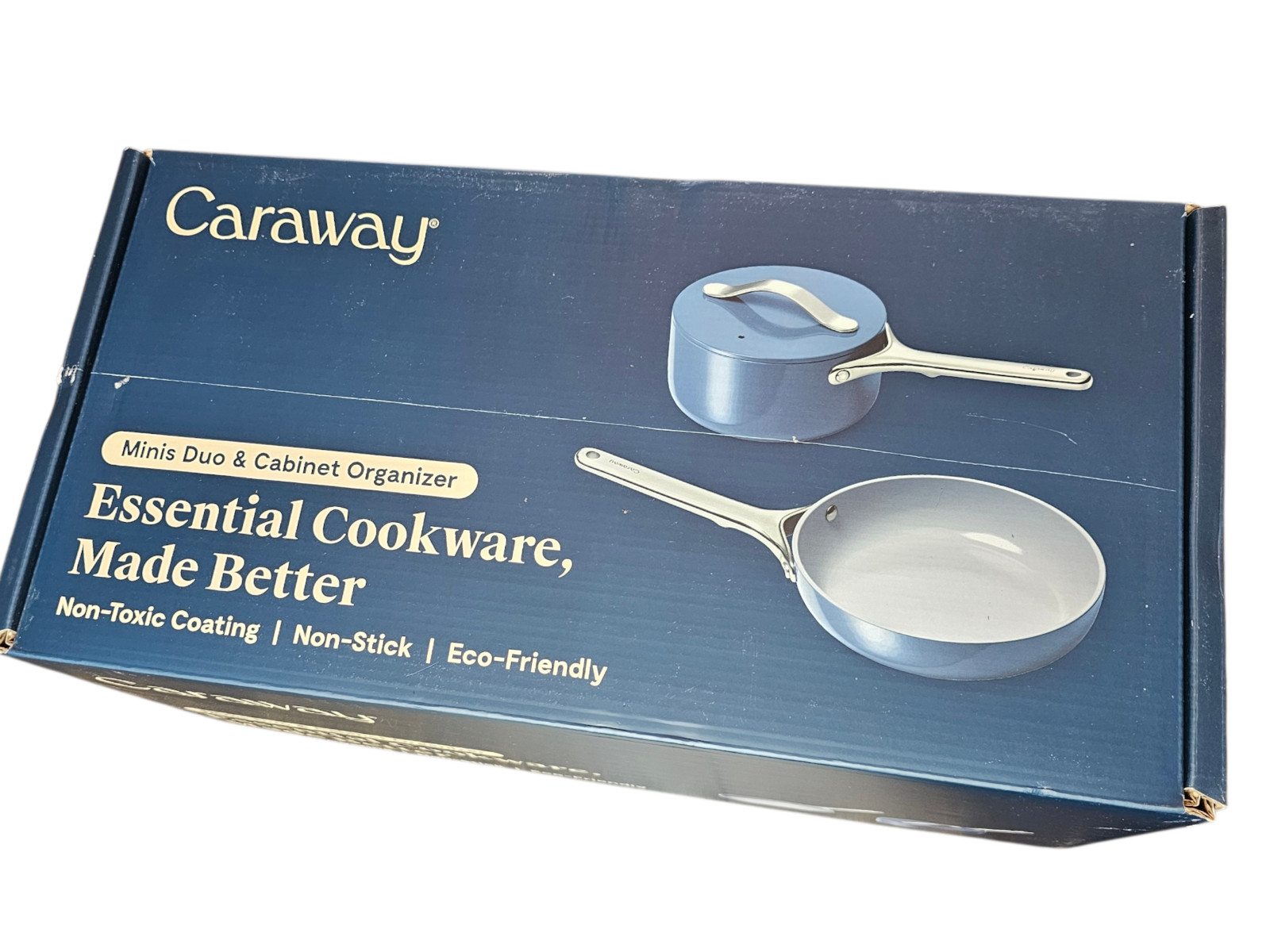 Caraway Home Non-Stick Cookware Set – Blue