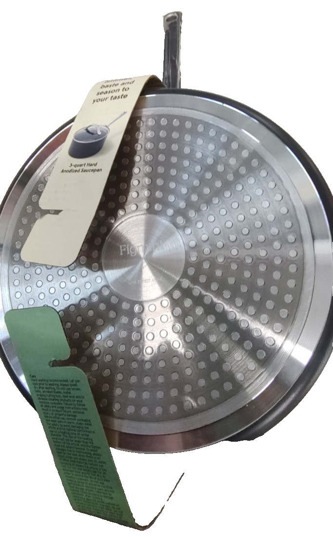 3qt Nonstick Ceramic Coated Aluminum Sauce Pan – Figmint™ Dark Gray