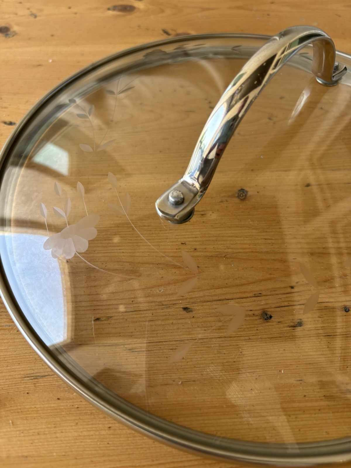 Princess House Heritage Stainless Steel 10” Skillet Pan REPLACEMENT LID ONLY
