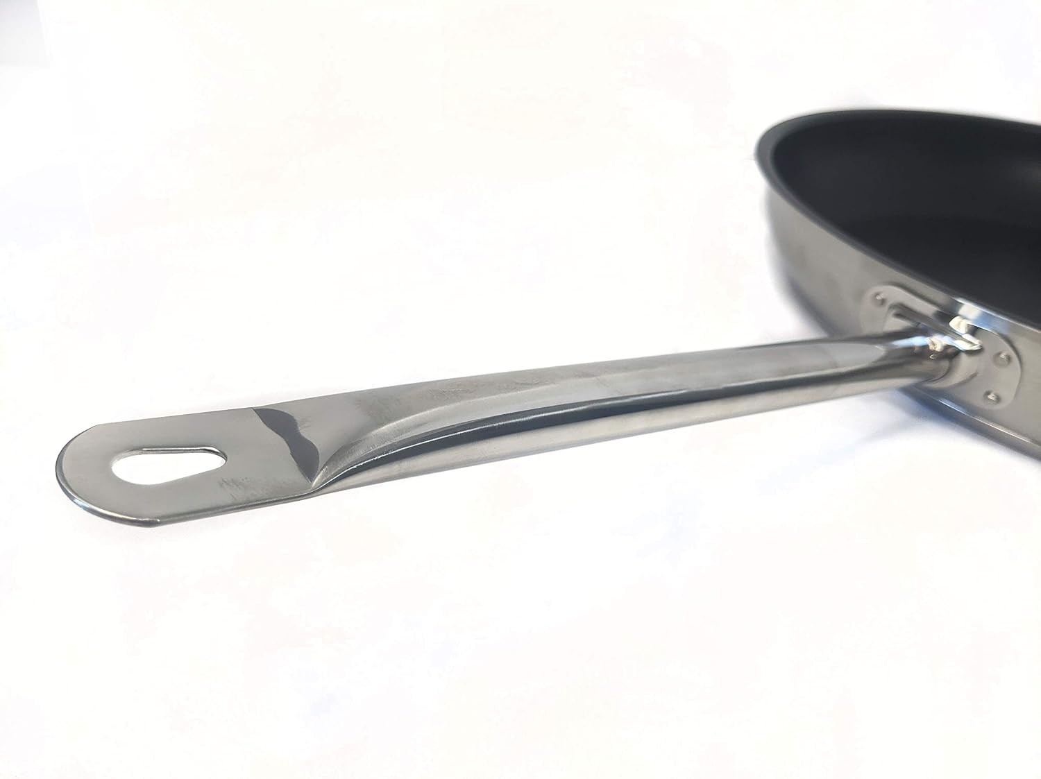 SFC-12) Stainless-Steel Fry Pan with Excalibur Coat, 12.75 inches