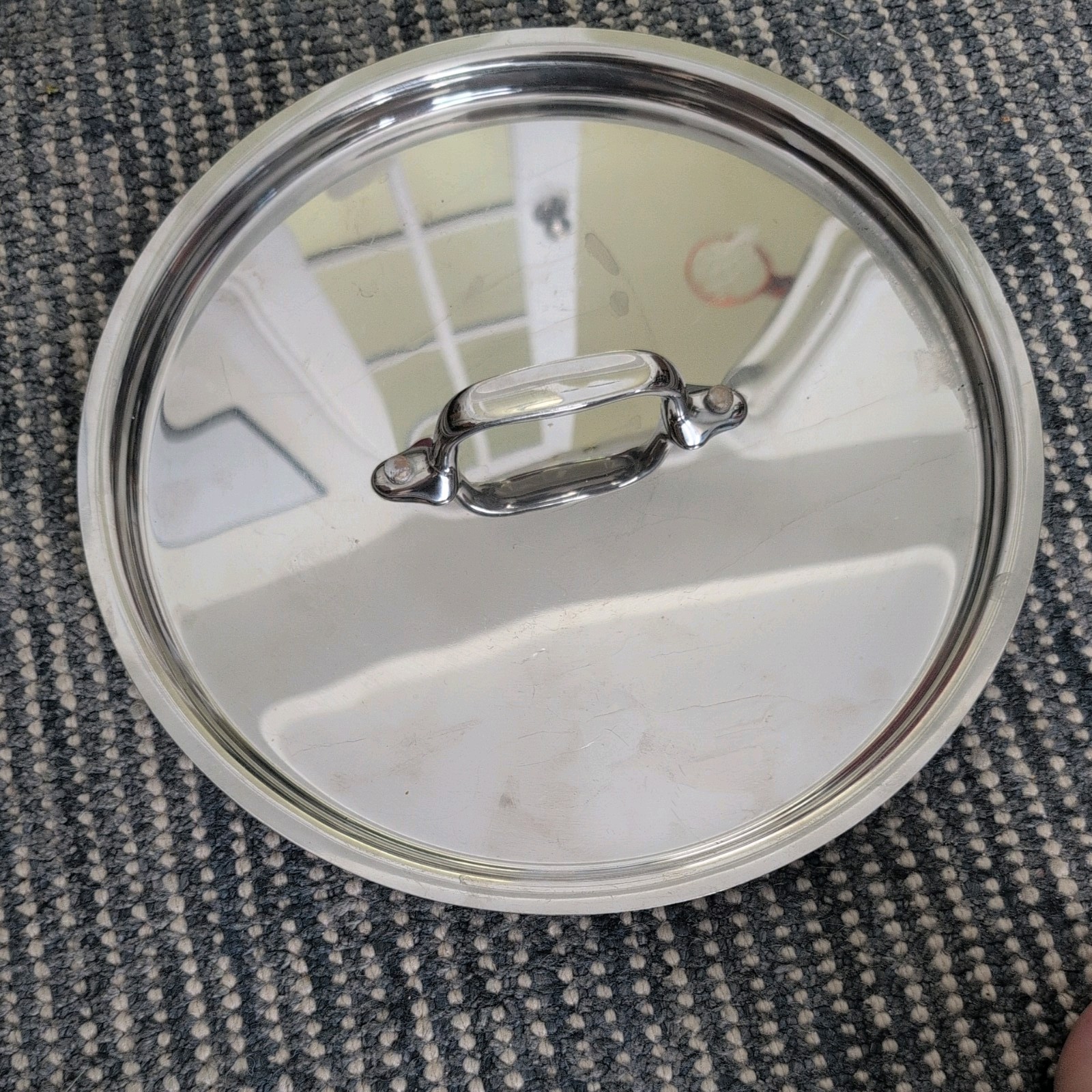 ALL-CLAD Stainless Steel Lid ONLY 10 3/4” Outer 9 3/4″ Inner Diameter