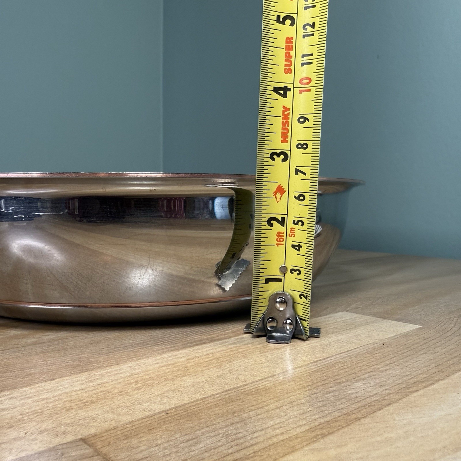 VTG ALL CLAD Copper Core 10 Inch Deep Skillet First Edition Extremely RARE -Read