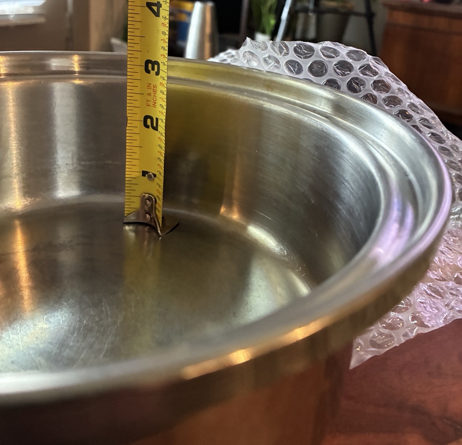 Vintage Seal O Matic Thermium Multi Plex Stainless Steel 8″ Sauce Pot With Lid