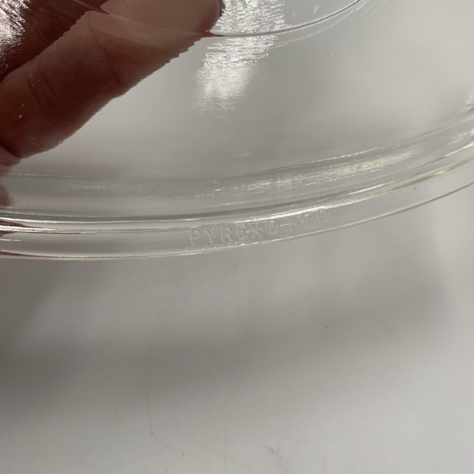 Pyrex Square Glass Replacement Lid A7C 7×7″