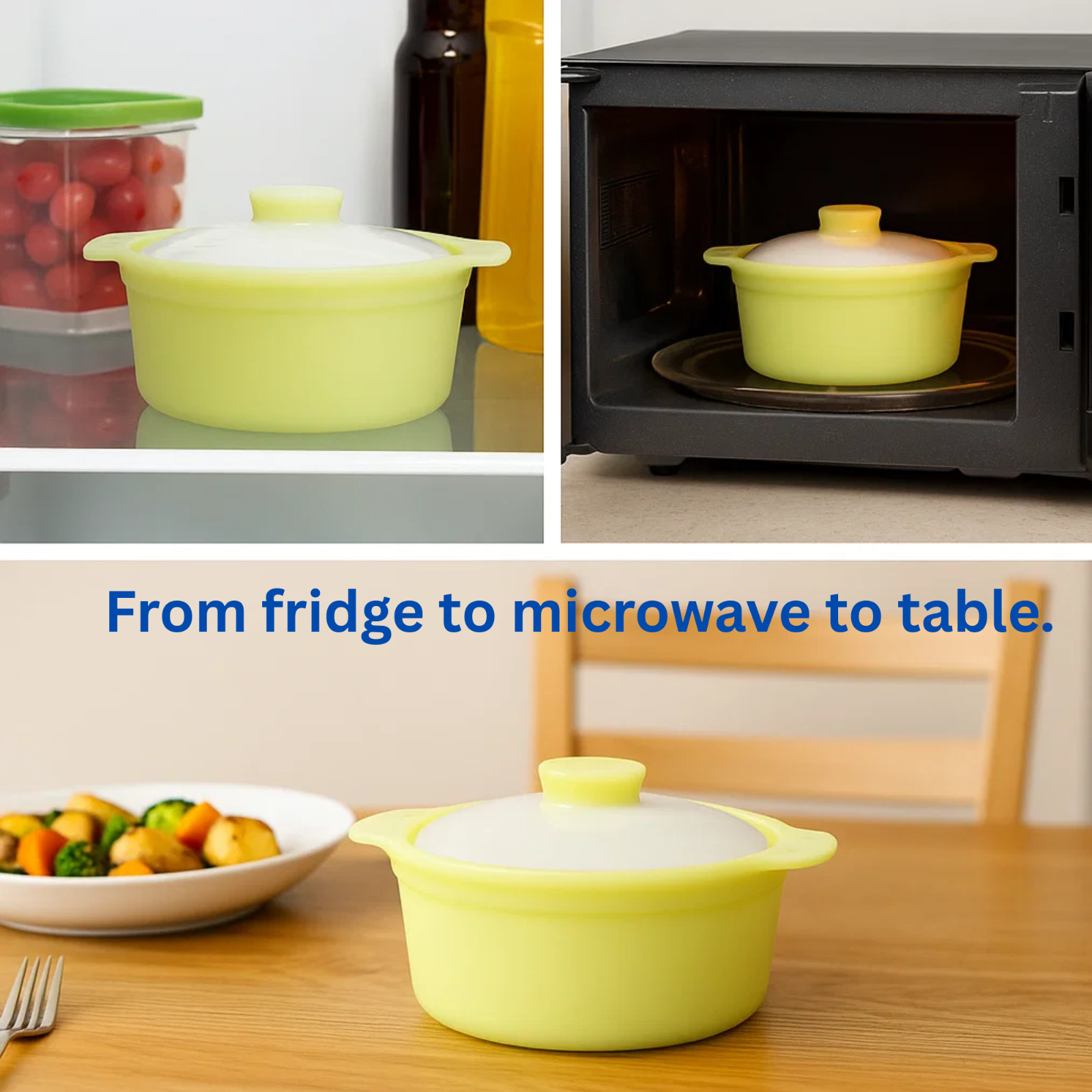 2pc, Premium Silicone Food Egg Rice Steamer Dishwasher Microwave Safe BPA Free