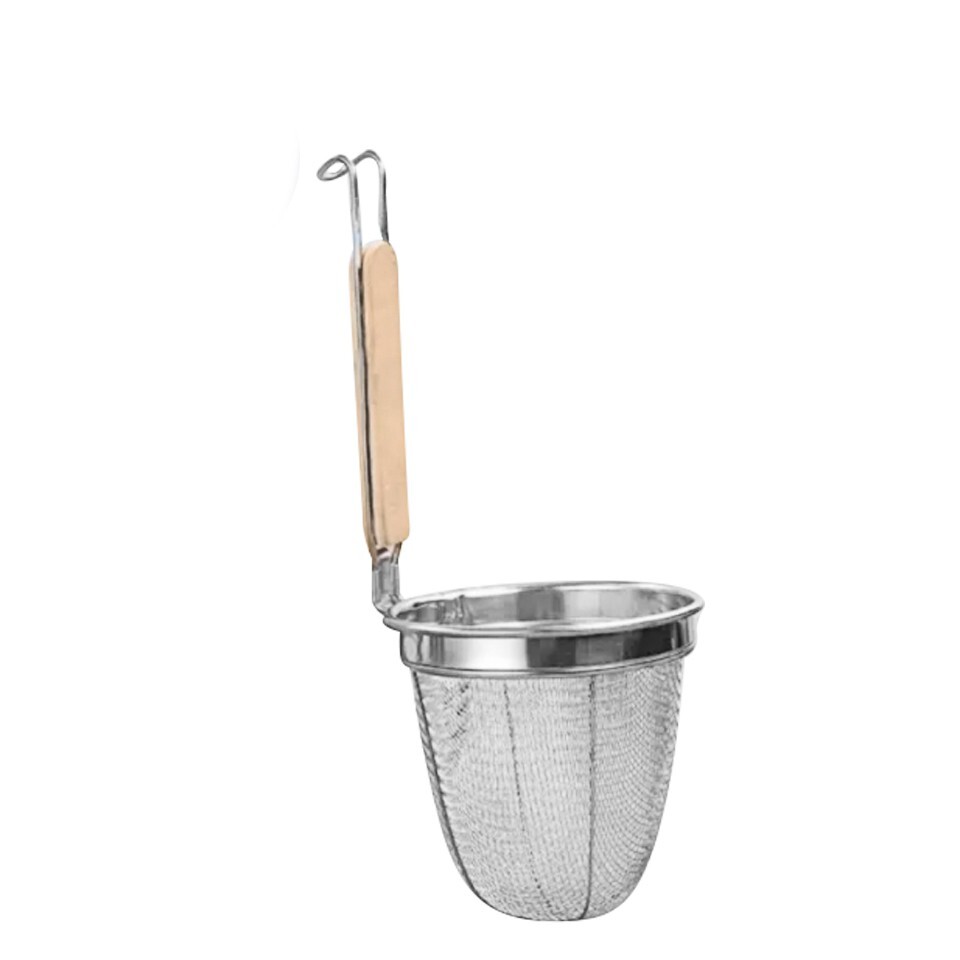 Noodle SoupThai Stockpot Stainless Steel Zebra Chef +Noodle Strainer with hand
