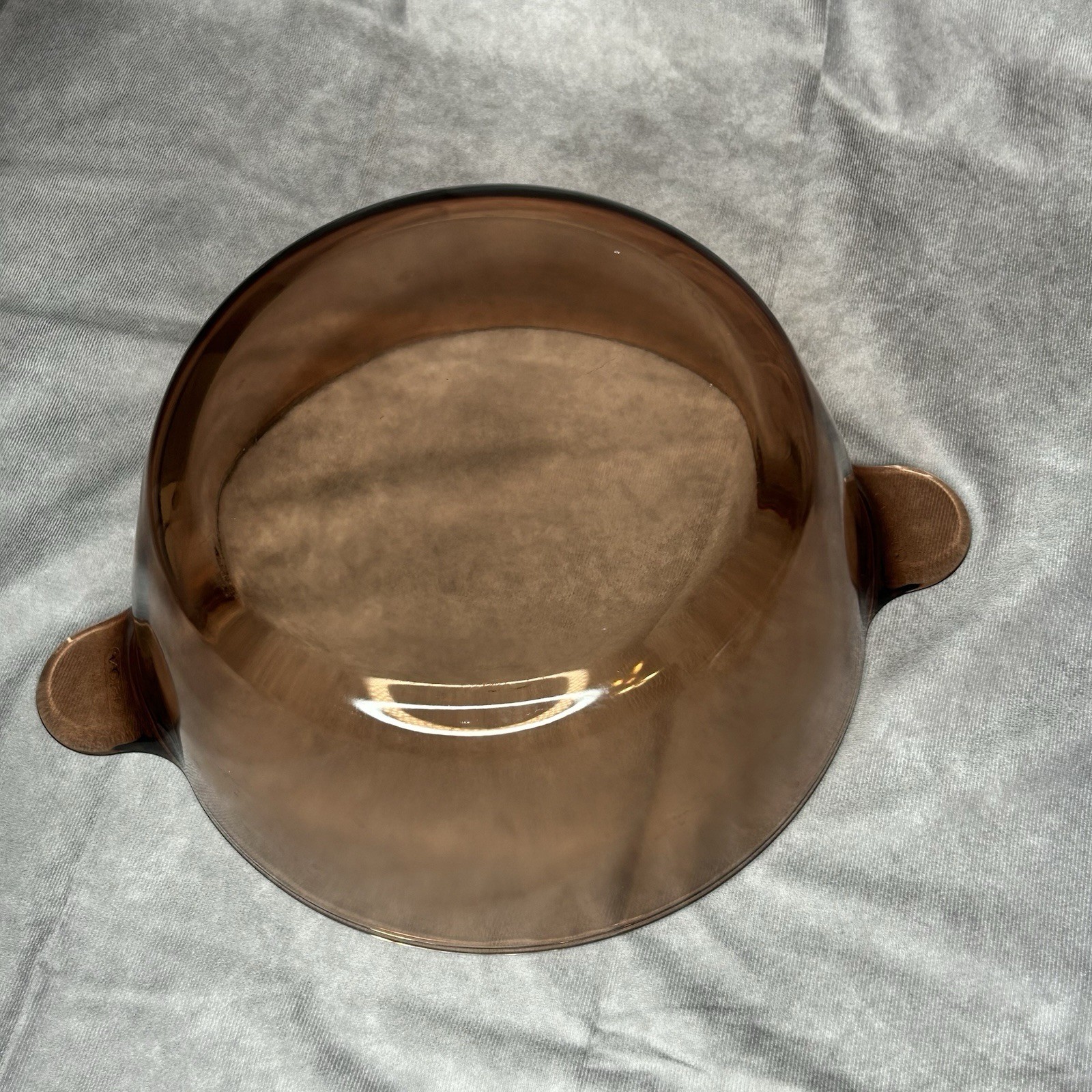 Corning Ware Vision Amber Glass Dutch Oven Stock Pot 4.5L With Pyrex Lid USA