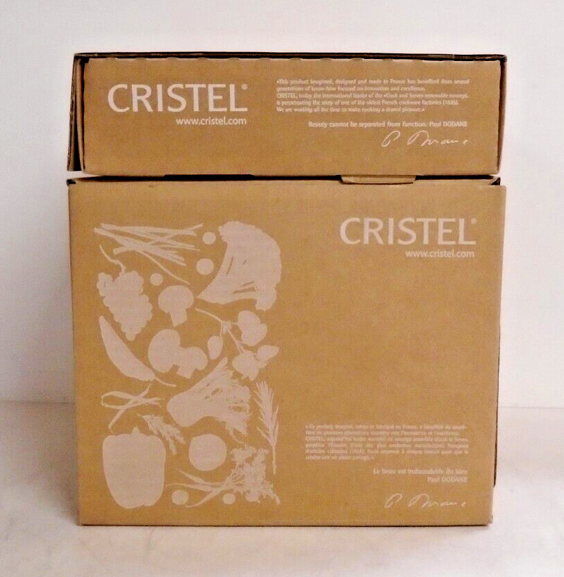 NIOB Cristel Casteline 21110L 7.6 QT Stockpot w/Lid | 11″ x 7.75″ x 8.75″ | 22cm