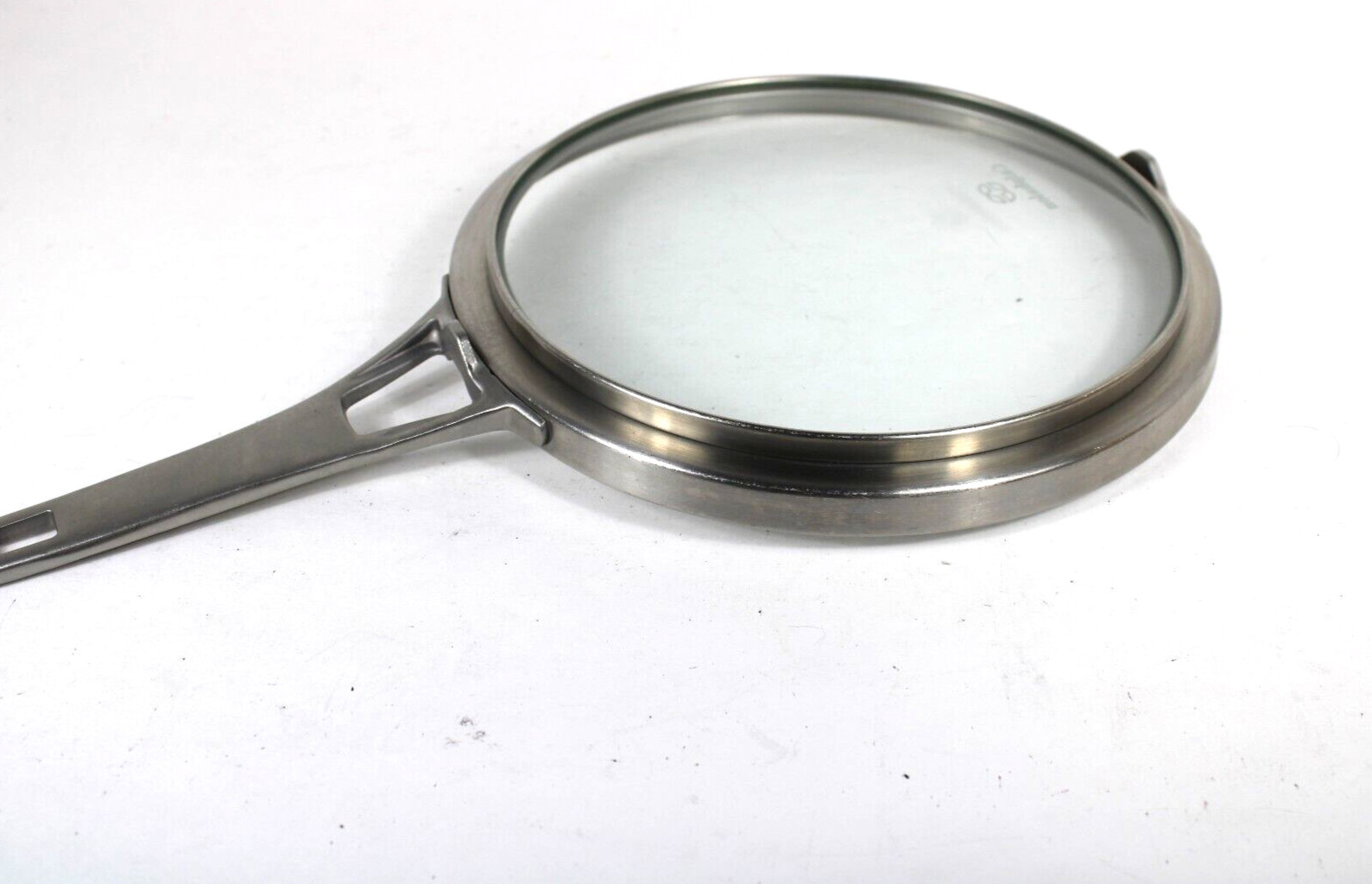Calphalon Premier Space Saving Flat Glass Lid For 8″ Pan Long Handle