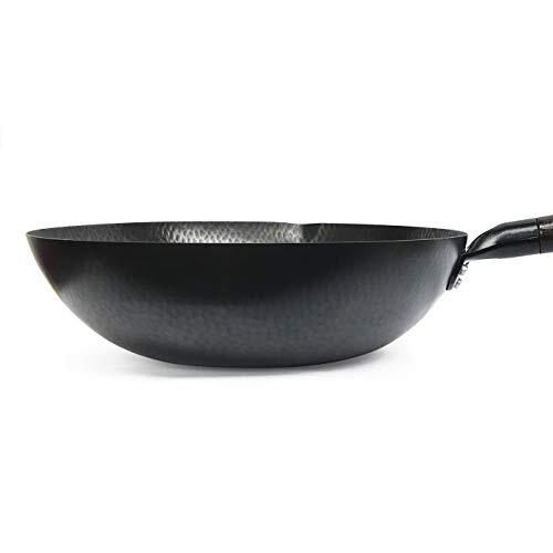 Carbon Steel Wok for Electric, Induction and Gas Stoves USA.