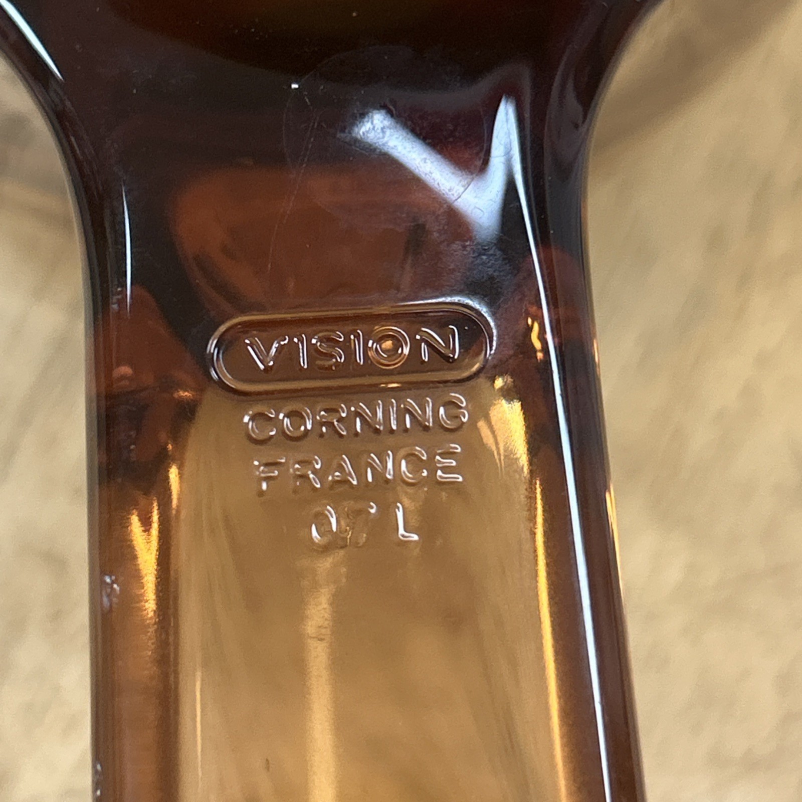 Vision Corning Glass Saucepan .07L With Pour Spout No Lid