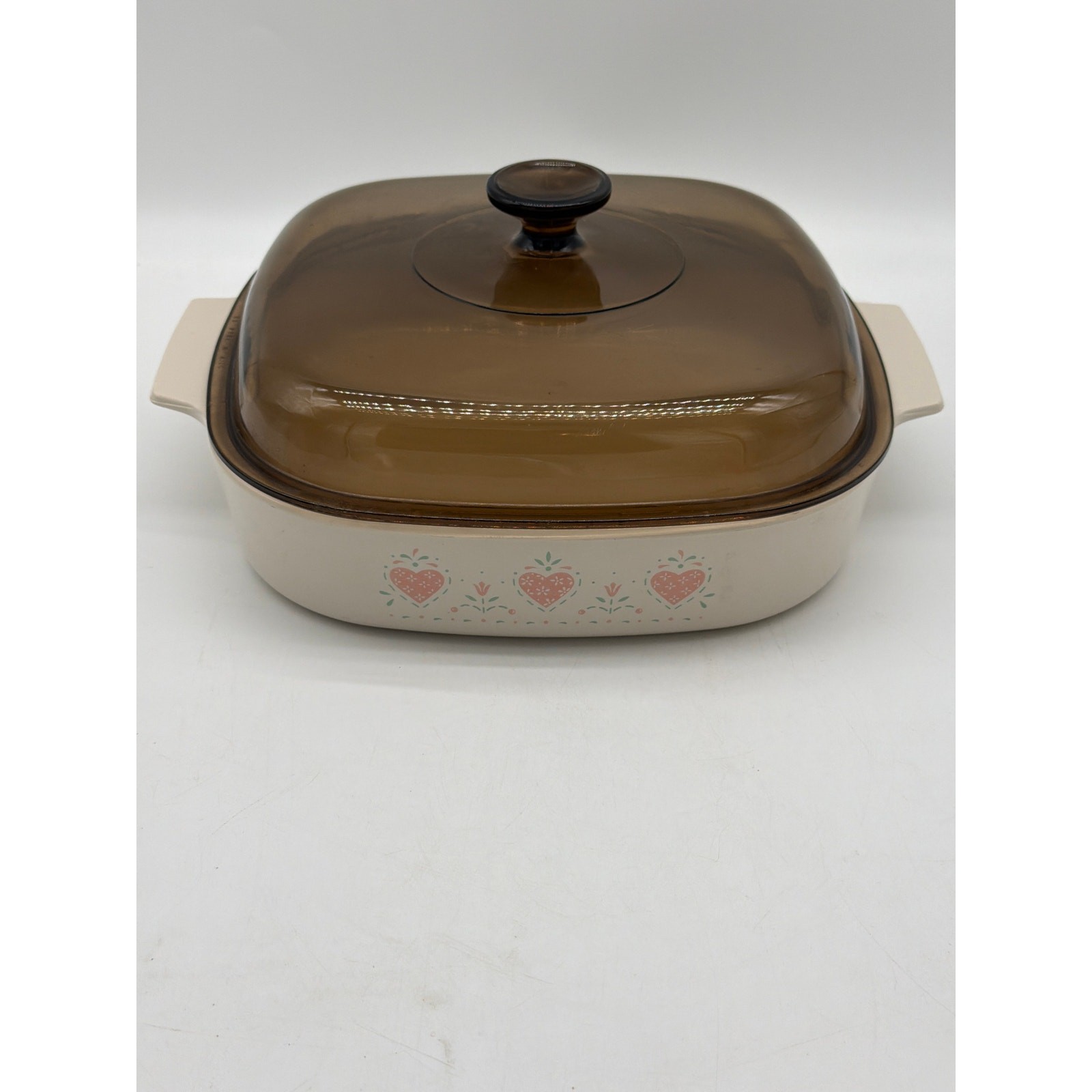 Corning Ware Forever Yours A-10-B 2.5 L Casserole Dish w/ Fireside A-12-C Lid
