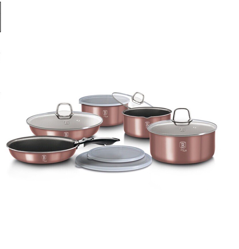 Berlinger Haus 12 Pieces Aluminum Non Stick Cookware Set