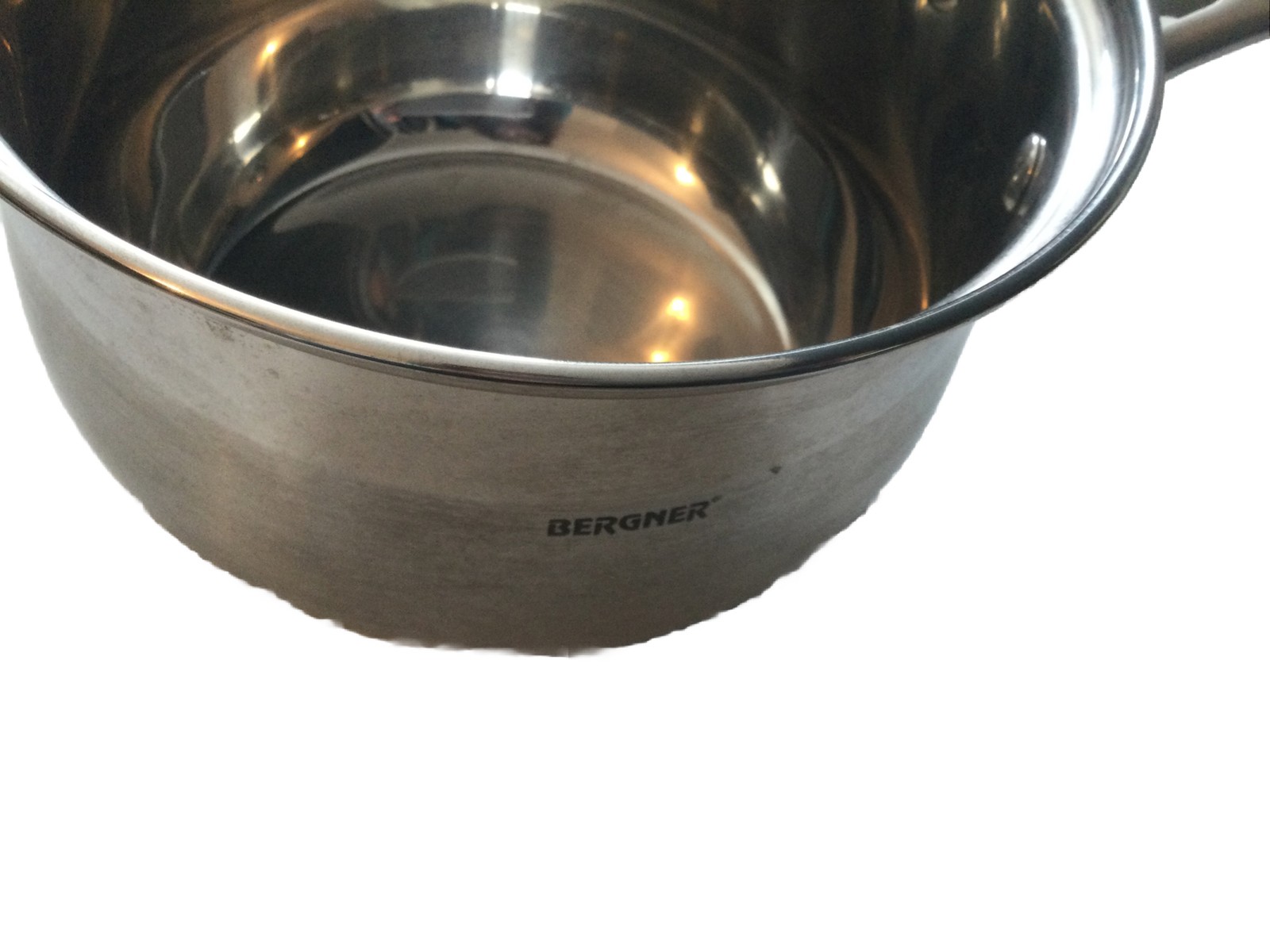 Bergner Stainless Steel Pot 1.5Q for Induction Gas Electric Vitro Halogen