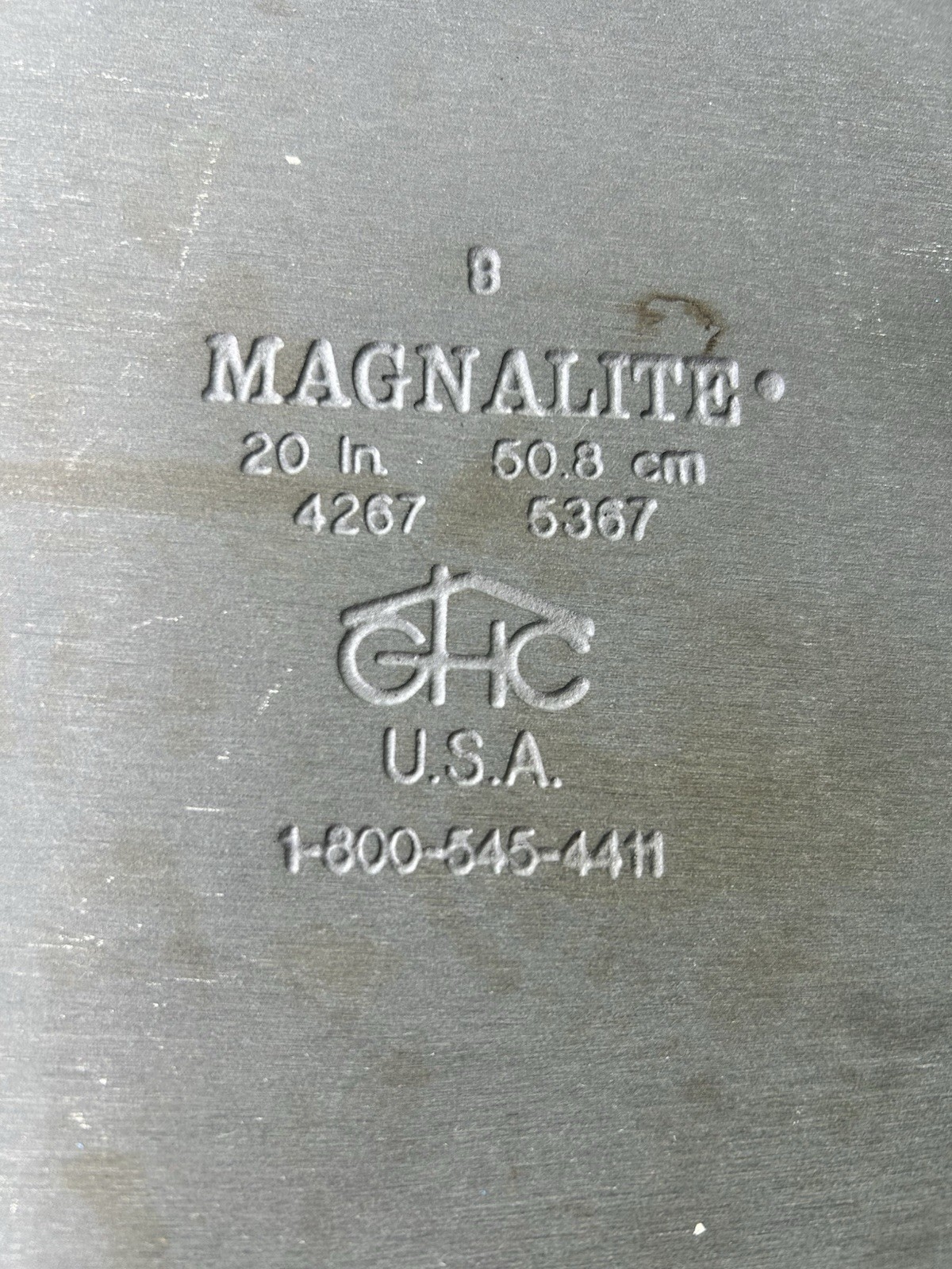 Magnalite GHC USA 16 In Roaster Dutch Oven Cooking Pot With Insert Turkey