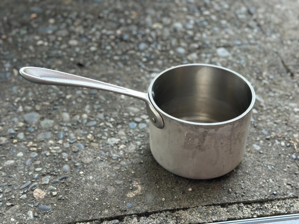 Vtg All Clad 2 Quart Metalcrafters Master Chef 202 Sauce Pot Canonsburg,PA
