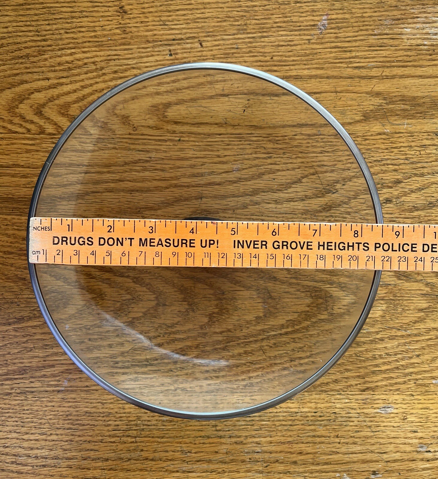 Farberware Glass Replacement Lid 8 3/8″ (inside) 8 7/8” (outside) for 4.25 Qt
