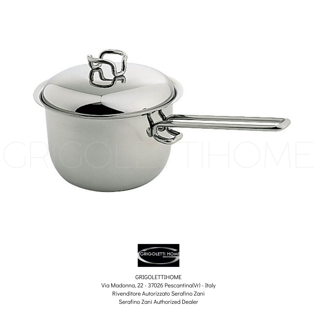 Serafino Zani – KAREN Casserole with handle and lid ø cm 16 – Dealer