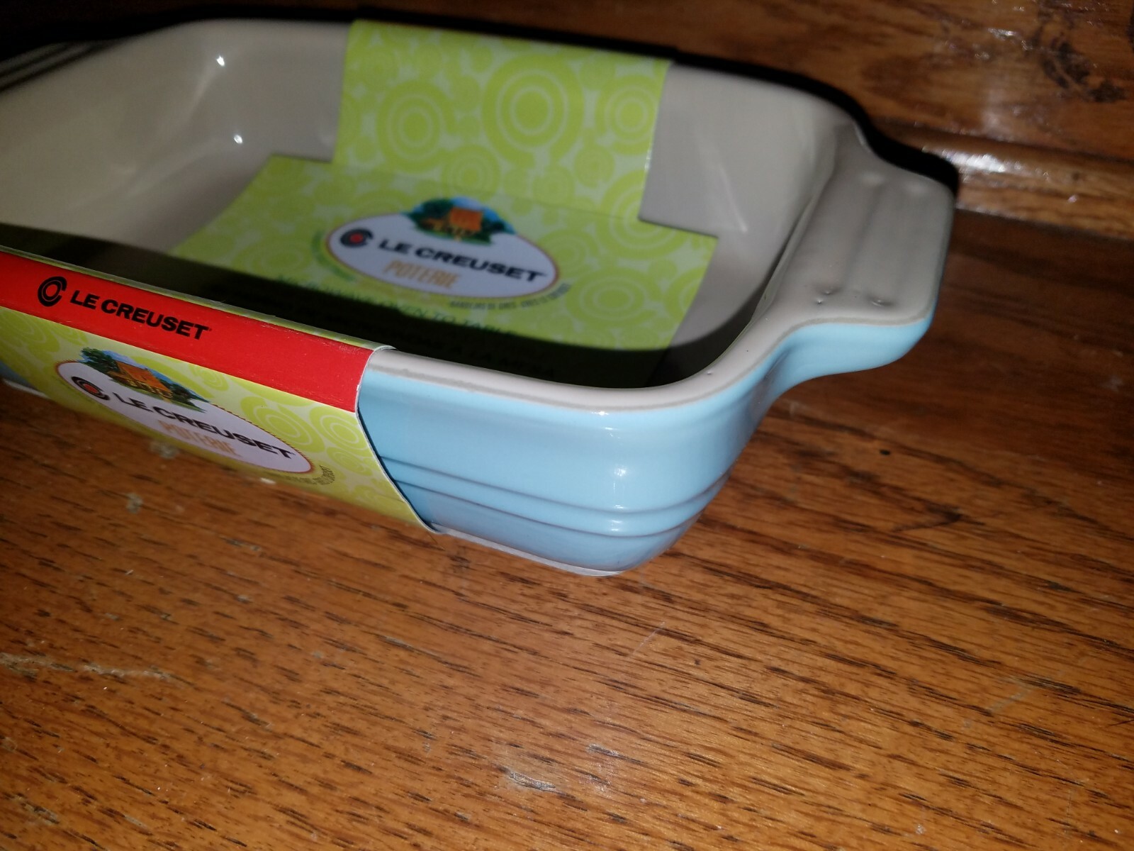 Le Creuset Individual Sky/Light/ Powder Blue Baking Dish 19cm 7 in x 5in
