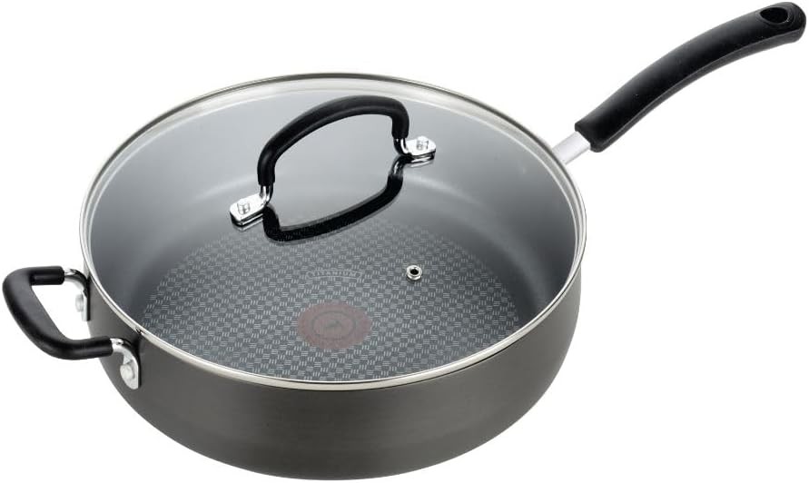 Ultimate Hard Anodized Nonstick Fry Pan W/ Lid 10 Inch Oven Broiler Safe 400F