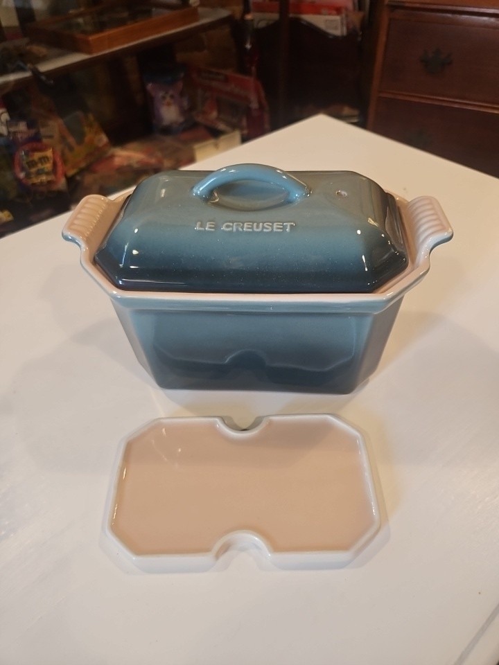 Le Creuset Heritage Ocean .8L Pate Terrine with Press