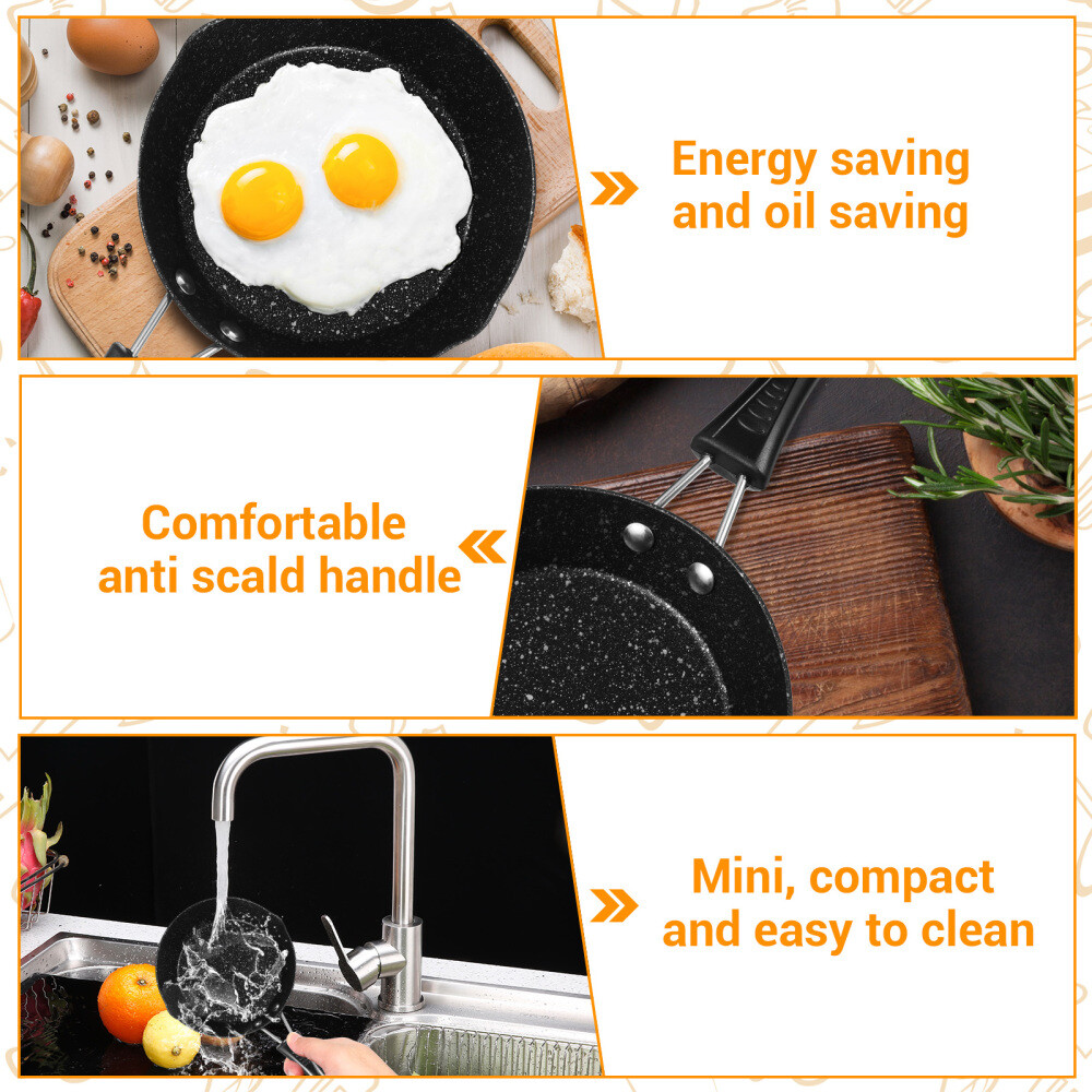 1PC Household Frying Pan Non-stick Pan Cooking Frying Pan Pan