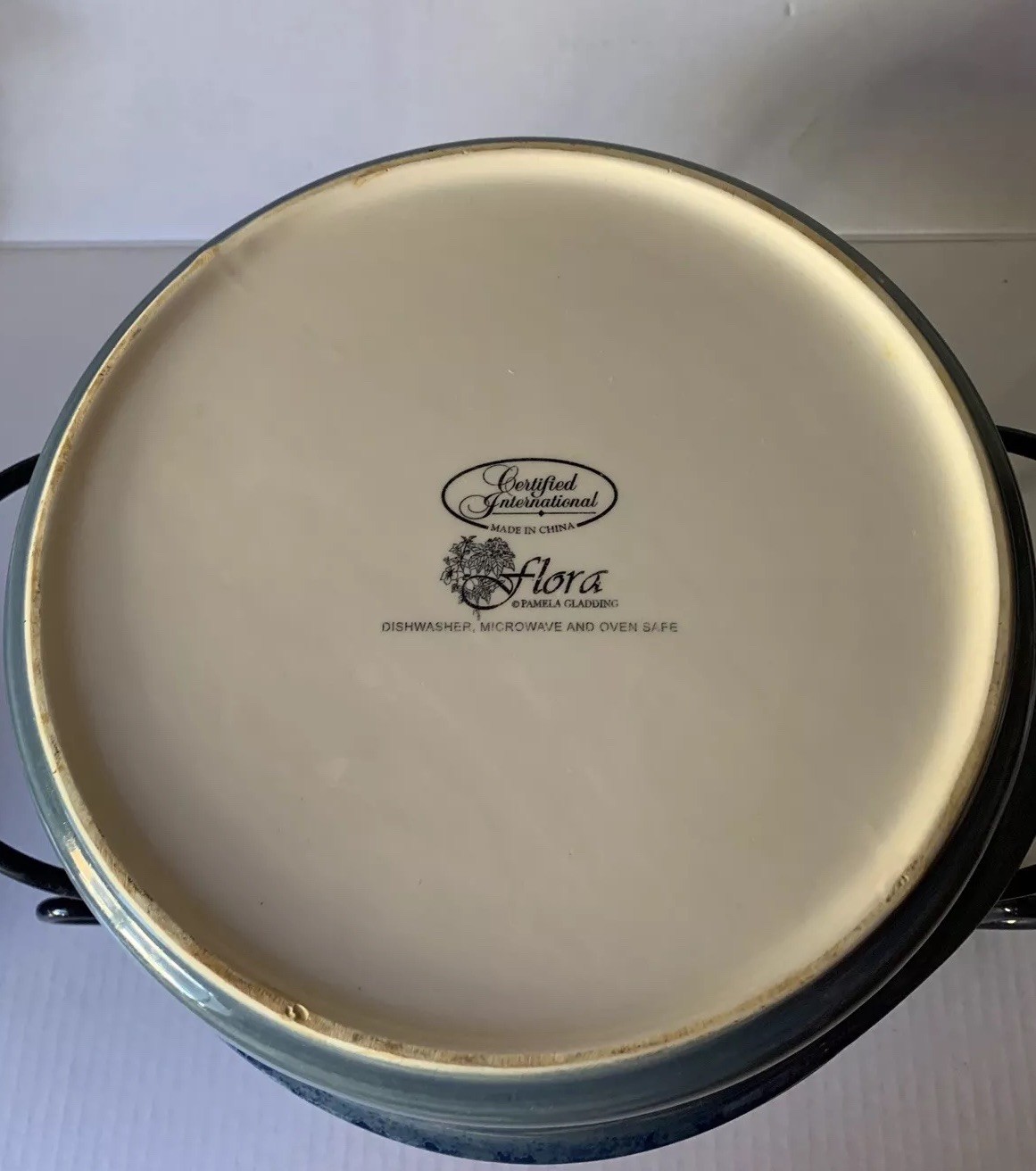 Certified International Pamela Gladding Flora 10-1/2″ Round Baking Dish C-11