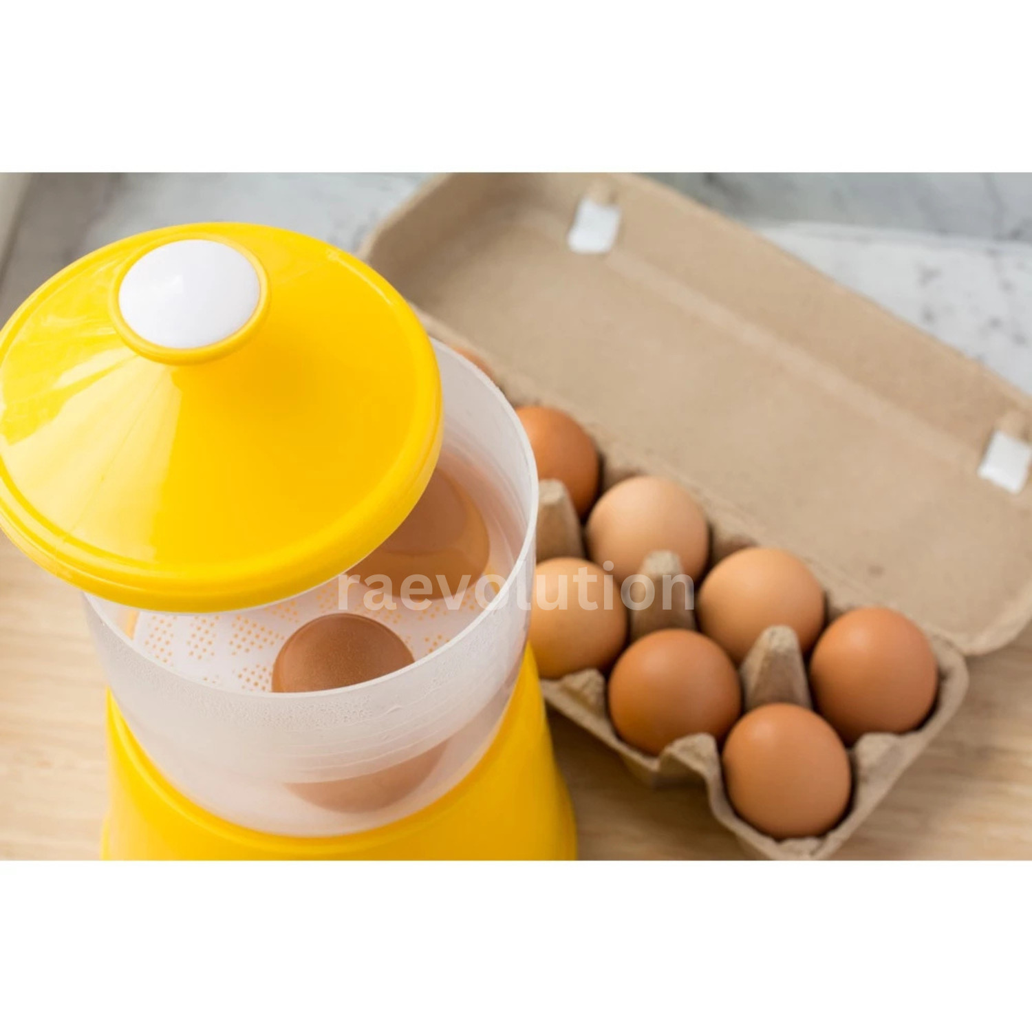 Portable Half Boiled Egg Maker l BPA Free Breakfast Tool l No Electric Cooker