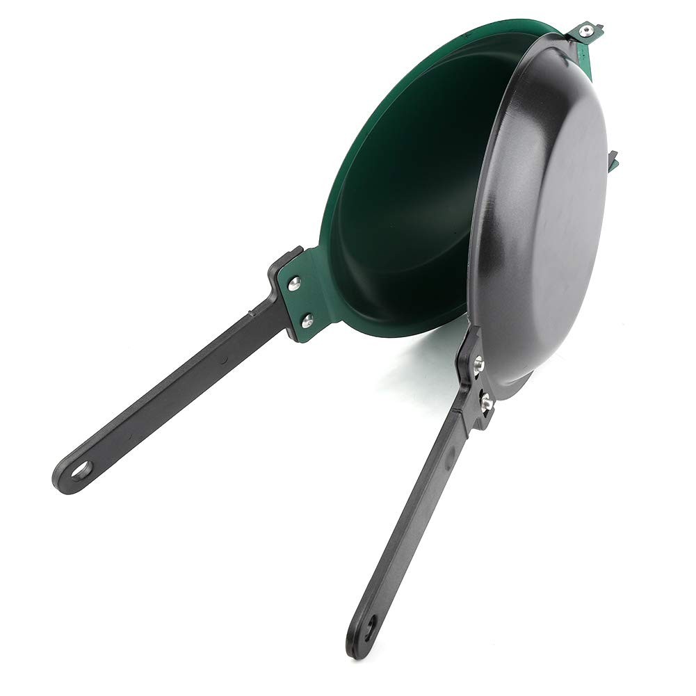 Frying Pan Double Side Omelet Fry Pan Steel Double Sided Flip Skillet Pancake…
